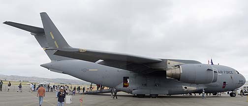 Boeing C-17A Globemaster 3 05-5143 of the 452nd Air Mobility Wing, May 14, 2011